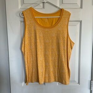 White Stag Yellow Tank Size XXL
